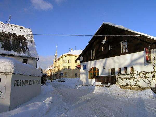 Penzion Mestansky Dum Свобода-над-Упоу Екстер'єр фото